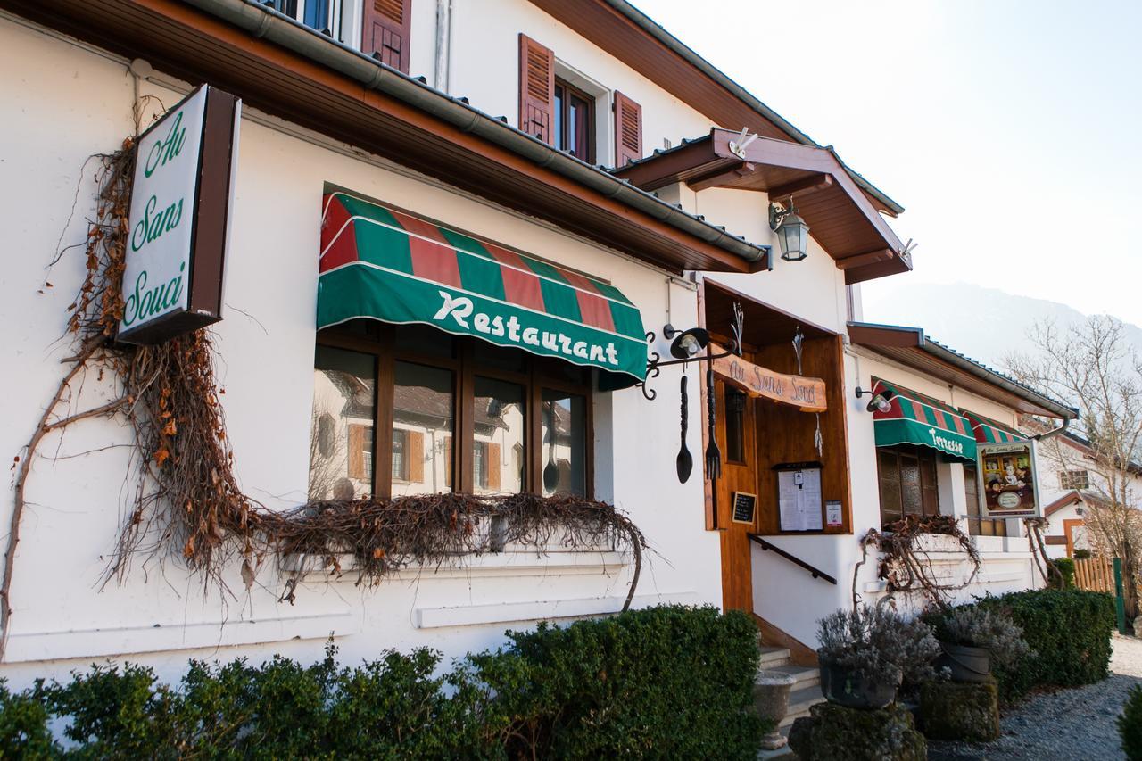 Au Sans Souci Hotel Saint-Paul-lès-Monestier Exterior photo